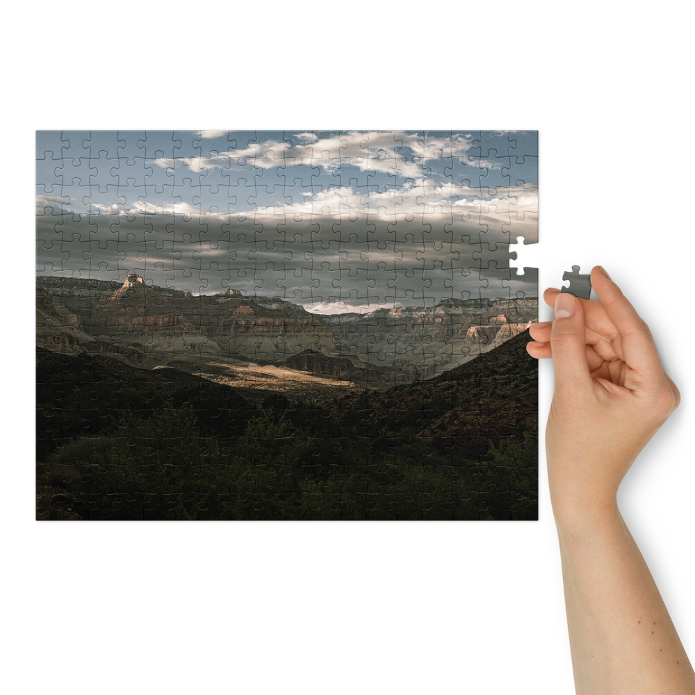 Grand Canyon Clouds Jigsaw Puzzle — front view