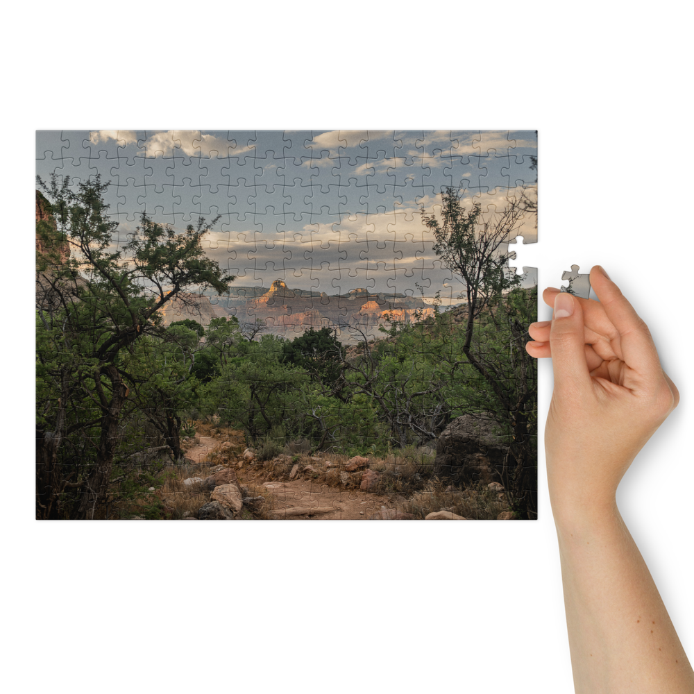 Grand Canyon Trail Jigsaw Puzzle — front view