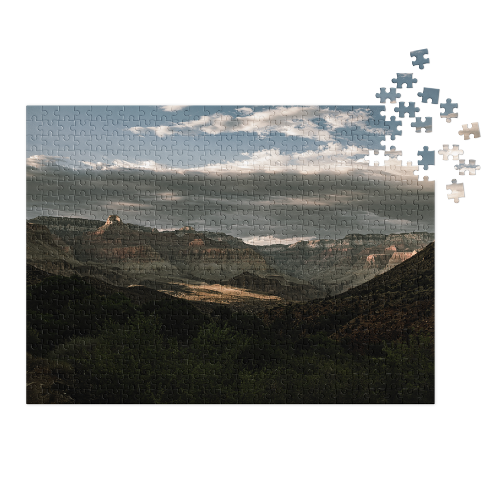 Grand Canyon Clouds Jigsaw Puzzle — front view