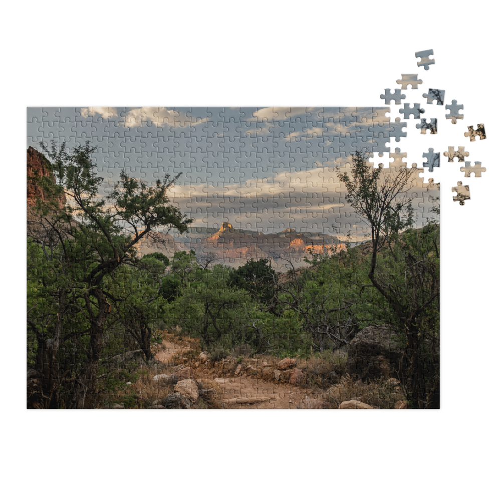 Grand Canyon Trail Jigsaw Puzzle — front view
