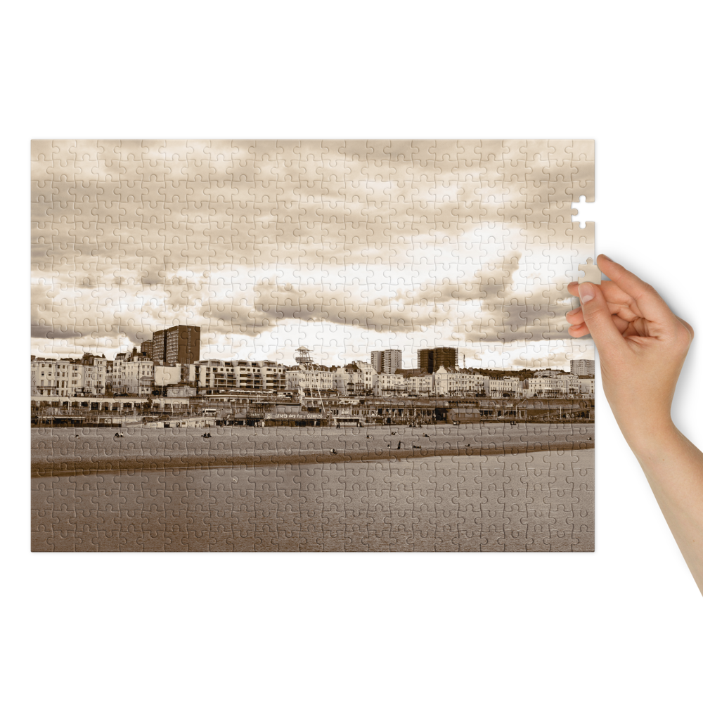 Brighton Seafront Jigsaw Puzzle — front view