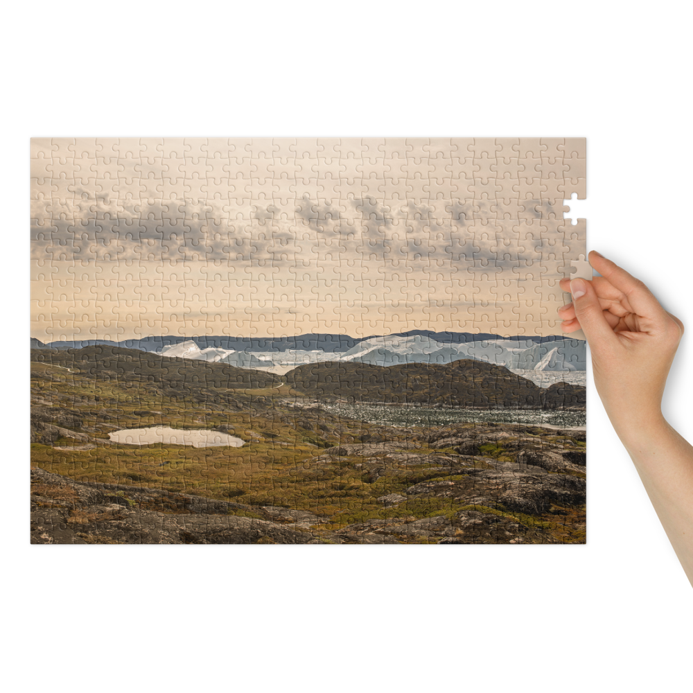 Disko Bay Tundra Jigsaw Puzzle — front view