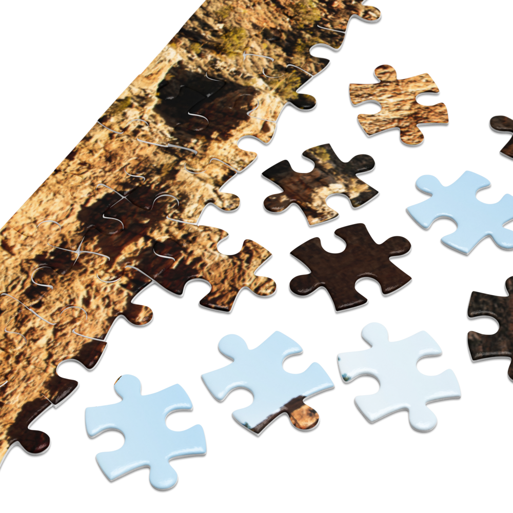 Grand Canyon Golden Cliffs Jigsaw Puzzle — detail view