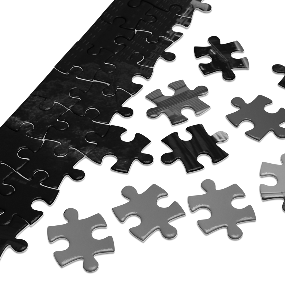 Chicago Skyline Jigsaw Puzzle — detail view