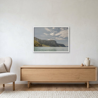 Ilulissat Landscape #9 — 100×70cm, 39×28" White Frame