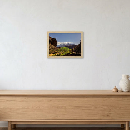 Grand Canyon #11 — A4 (30×21cm, 12×8") Oak Frame