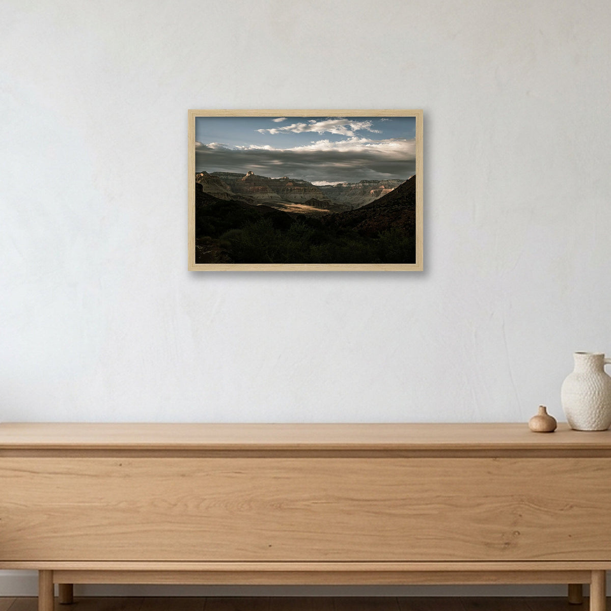 Grand Canyon #5 — 45×30cm, 18×12" Oak Frame