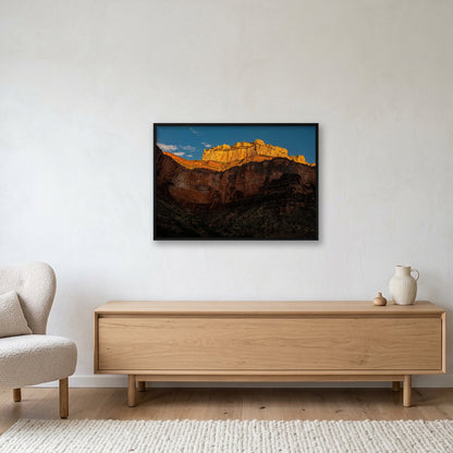 Grand Canyon #7 — 100×70cm, 39×28" Black Frame