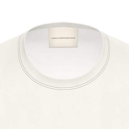 Flower Long Sleeve T-Shirt — White — detail view
