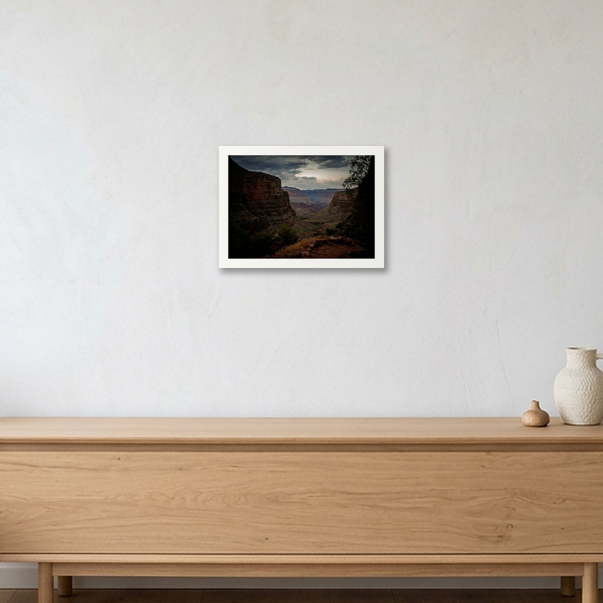 Grand Canyon #12 — A4 (30×21cm, 12×8") White Frame