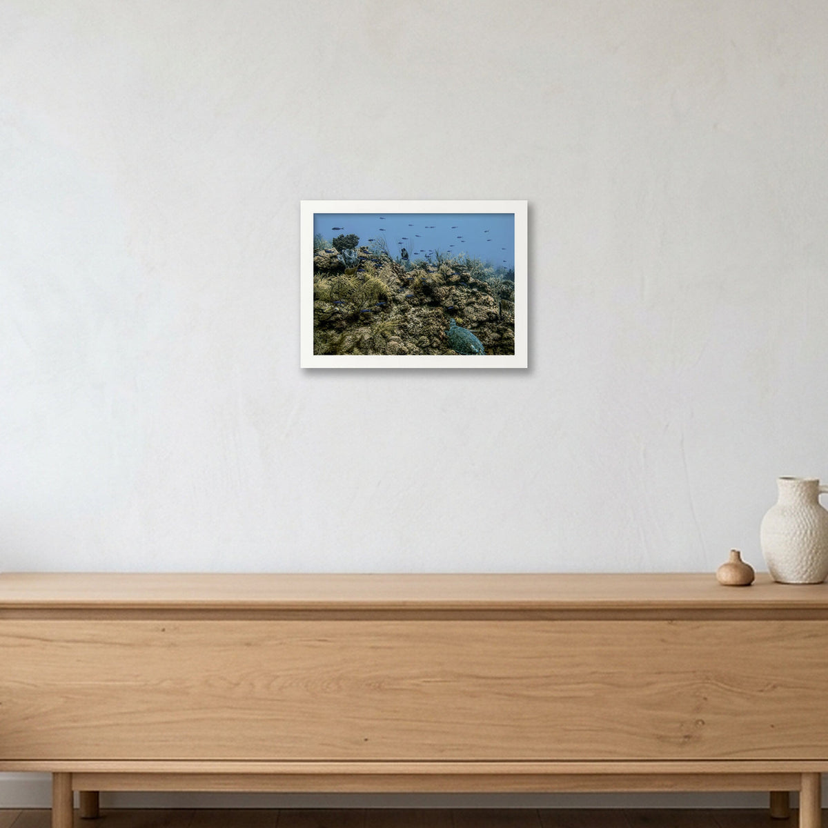 Animal Kingdom #16 — A4 (30×21cm, 12×8") White Frame