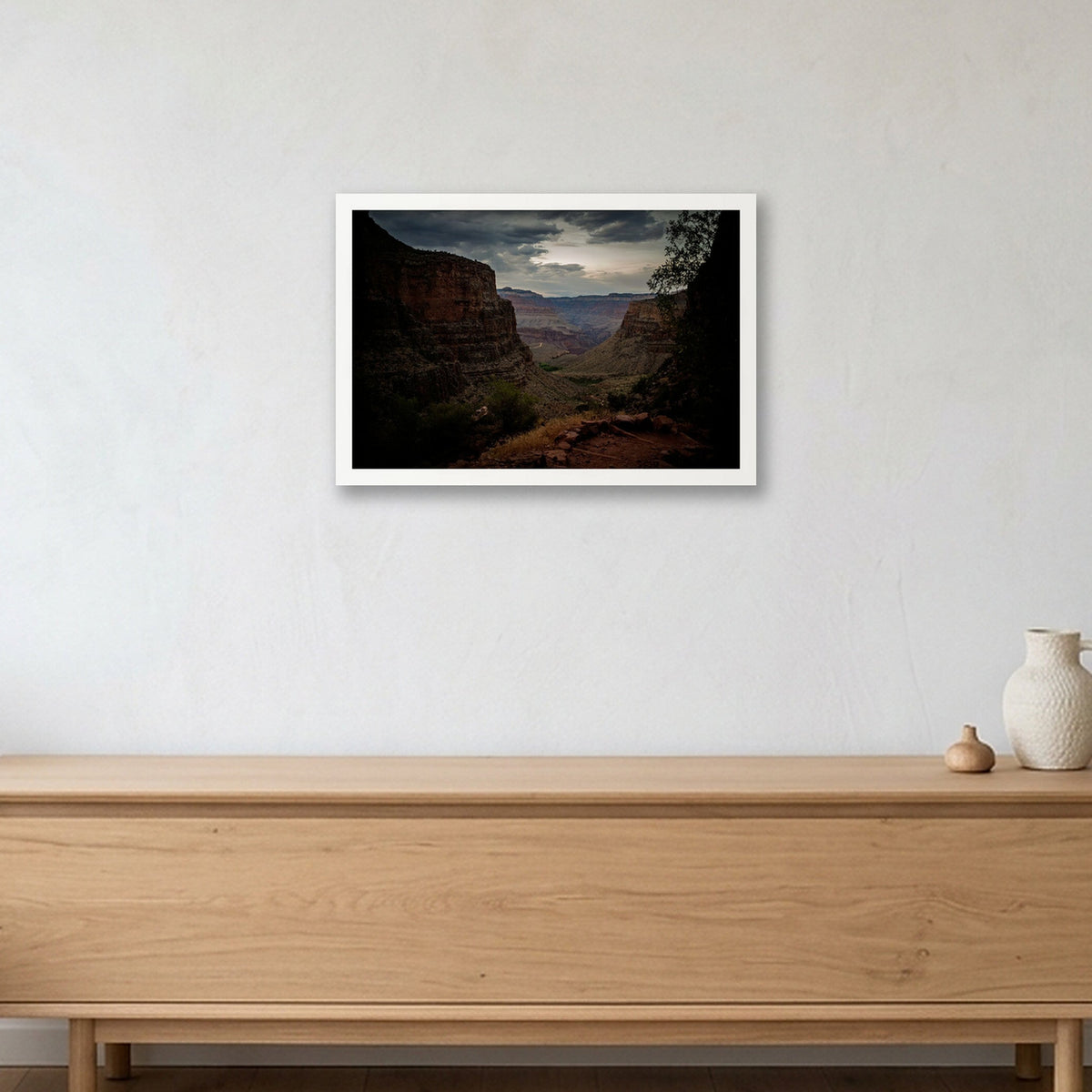 Grand Canyon #12 — 45×30cm, 18×12" White Frame