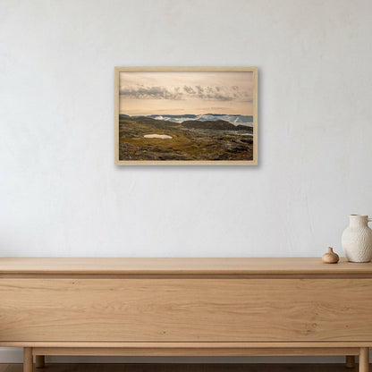Ilulissat Landscape #3 — 45×30cm, 18×12" Oak Frame