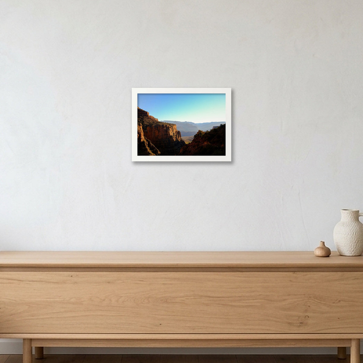 Grand Canyon #19 — A4 (30×21cm, 12×8") White Frame