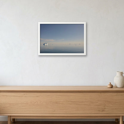 Disko Bay #2 — 45×30cm, 18×12" White Frame