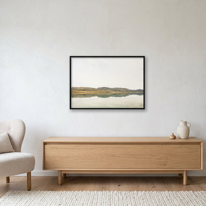 Ilulissat Landscape #14 — 100×70cm, 39×28" Black Frame