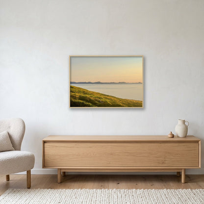 Ilulissat Landscape #15 — 100×70cm, 39×28" Oak Frame
