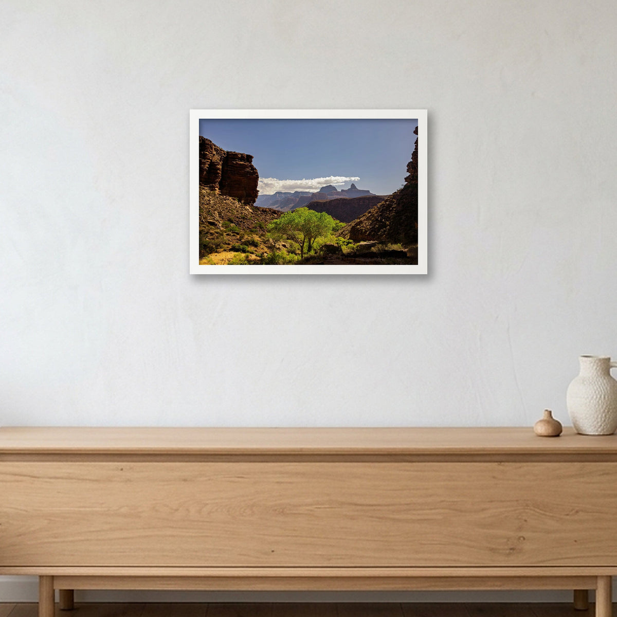Grand Canyon #11 — 45×30cm, 18×12" White Frame