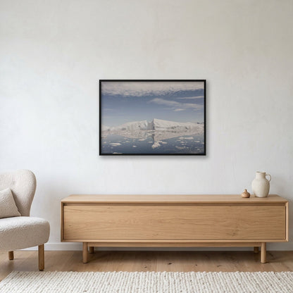 Disko Bay #7 — 100×70cm, 39×28" Black Frame