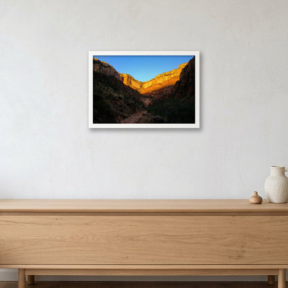 Grand Canyon #4 — 45×30cm, 18×12" White Frame