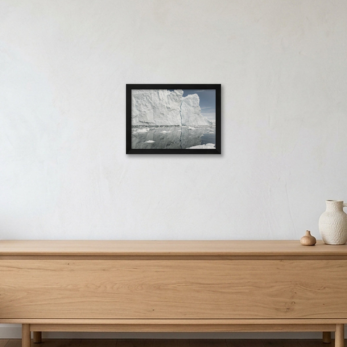 Disko Bay #11 — A4 (30×21cm, 12×8") Black Frame