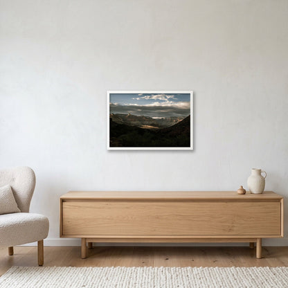Grand Canyon #5 — 60×40cm, 24×16" White Frame