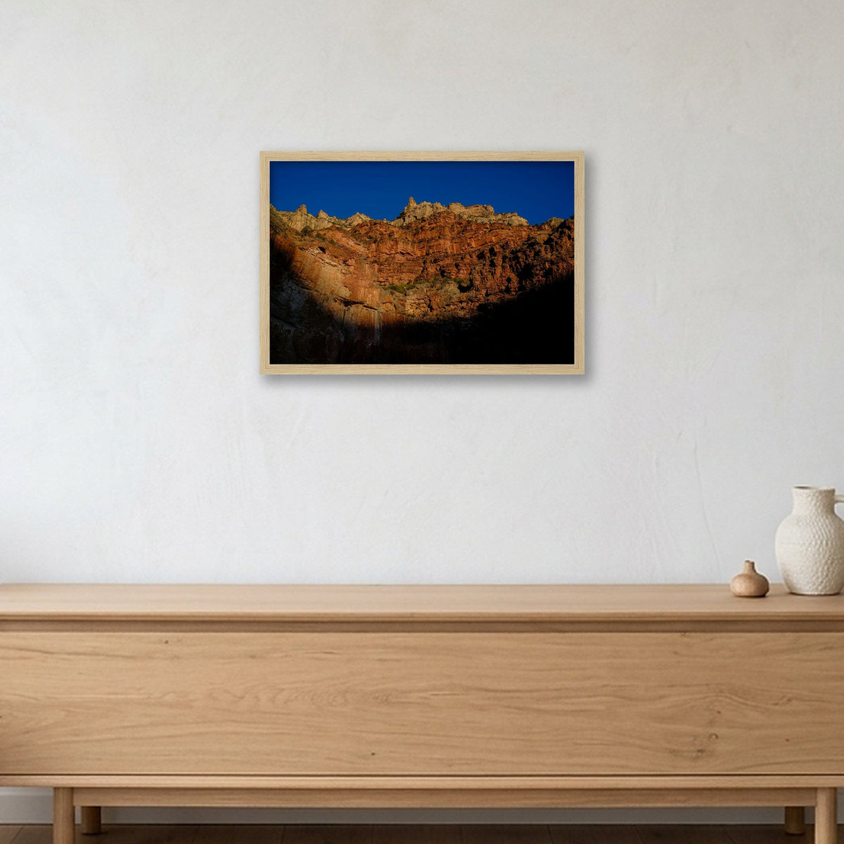 Grand Canyon #3 — 45×30cm, 18×12" Oak Frame