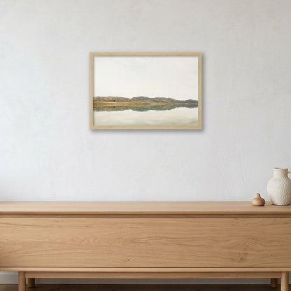 Ilulissat Landscape #14 — 45×30cm, 18×12" Oak Frame