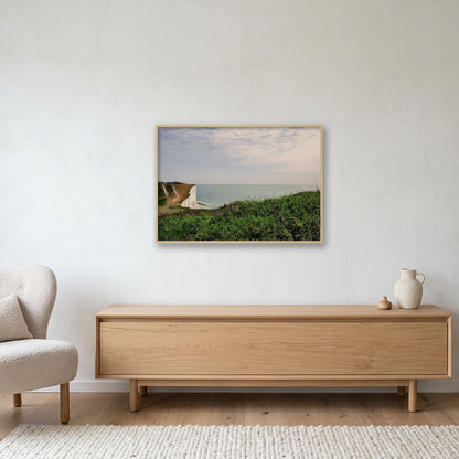 Seven Sisters #7 — 100×70cm, 39×28" Oak Frame