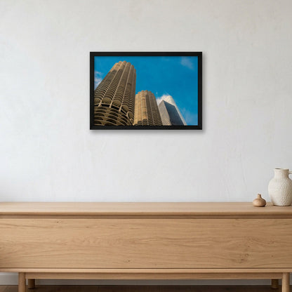 Chicago #6 — 45×30cm, 18×12" Black Frame