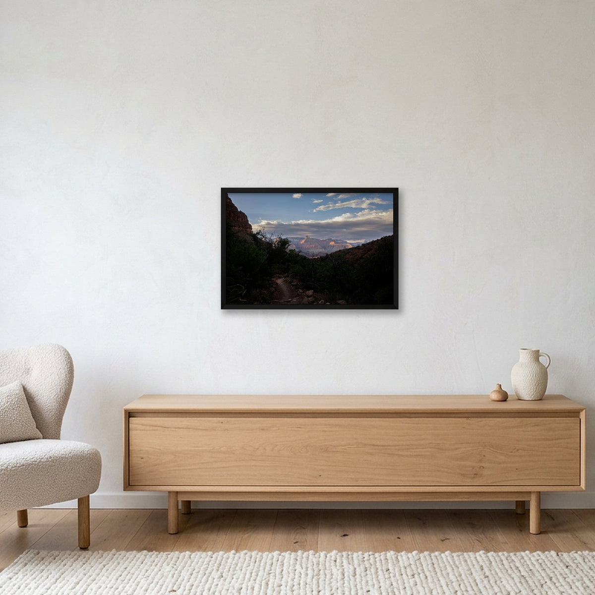 Grand Canyon #8 — 60×40cm, 24×16" Black Frame