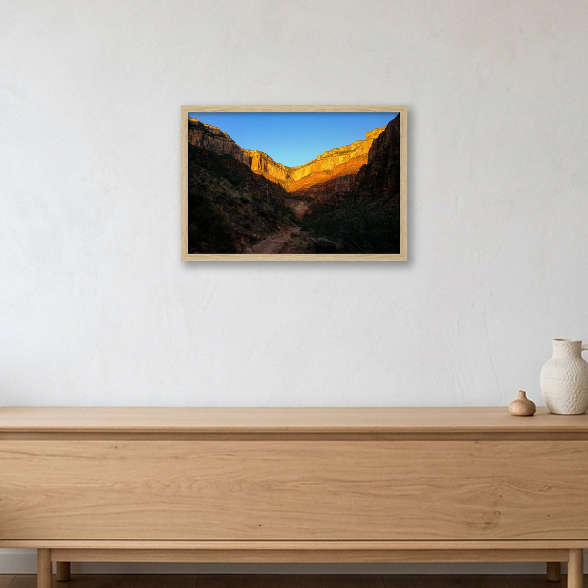 Grand Canyon #4 — 45×30cm, 18×12" Oak Frame