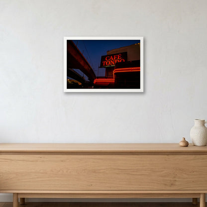 Los Angeles #9 — 45×30cm, 18×12" White Frame