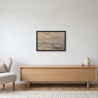 Disko Bay #10 — 60×40cm, 24×16" Black Frame