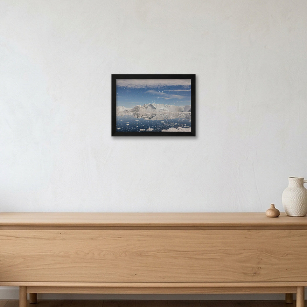 Disko Bay #6 — A4 (30×21cm, 12×8") Black Frame