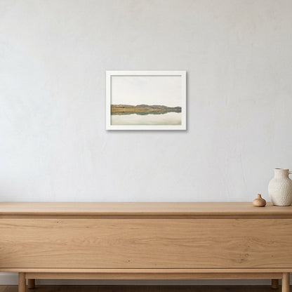 Ilulissat Landscape #14 — A4 (30×21cm, 12×8") White Frame
