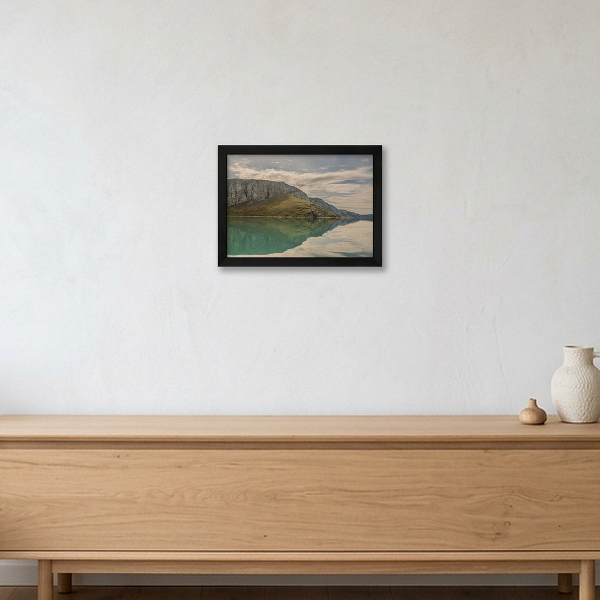Ilulissat Landscape #10 — A4 (30×21cm, 12×8") Black Frame