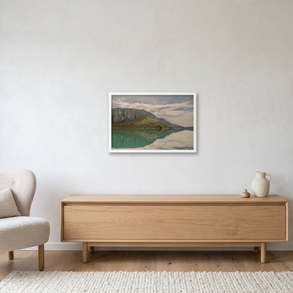 Ilulissat Landscape #10 — 60×40cm, 24×16" White Frame
