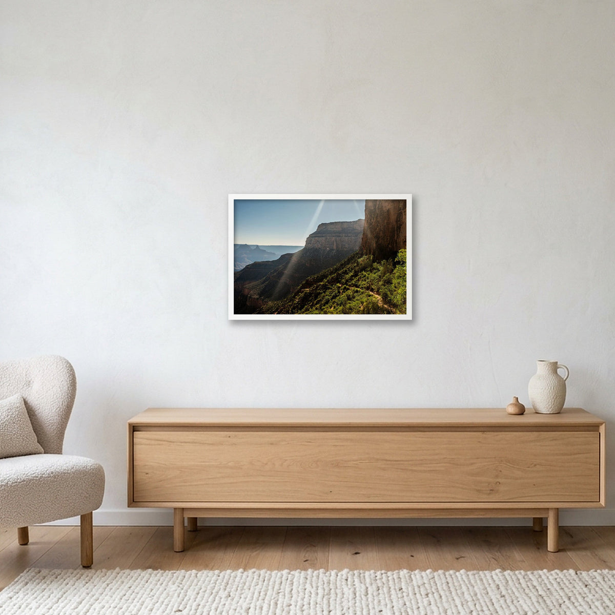 Grand Canyon #16 — 60×40cm, 24×16" White Frame