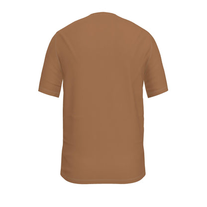 Flower T-Shirt — Smoky Burnt Orange / White — product view 5