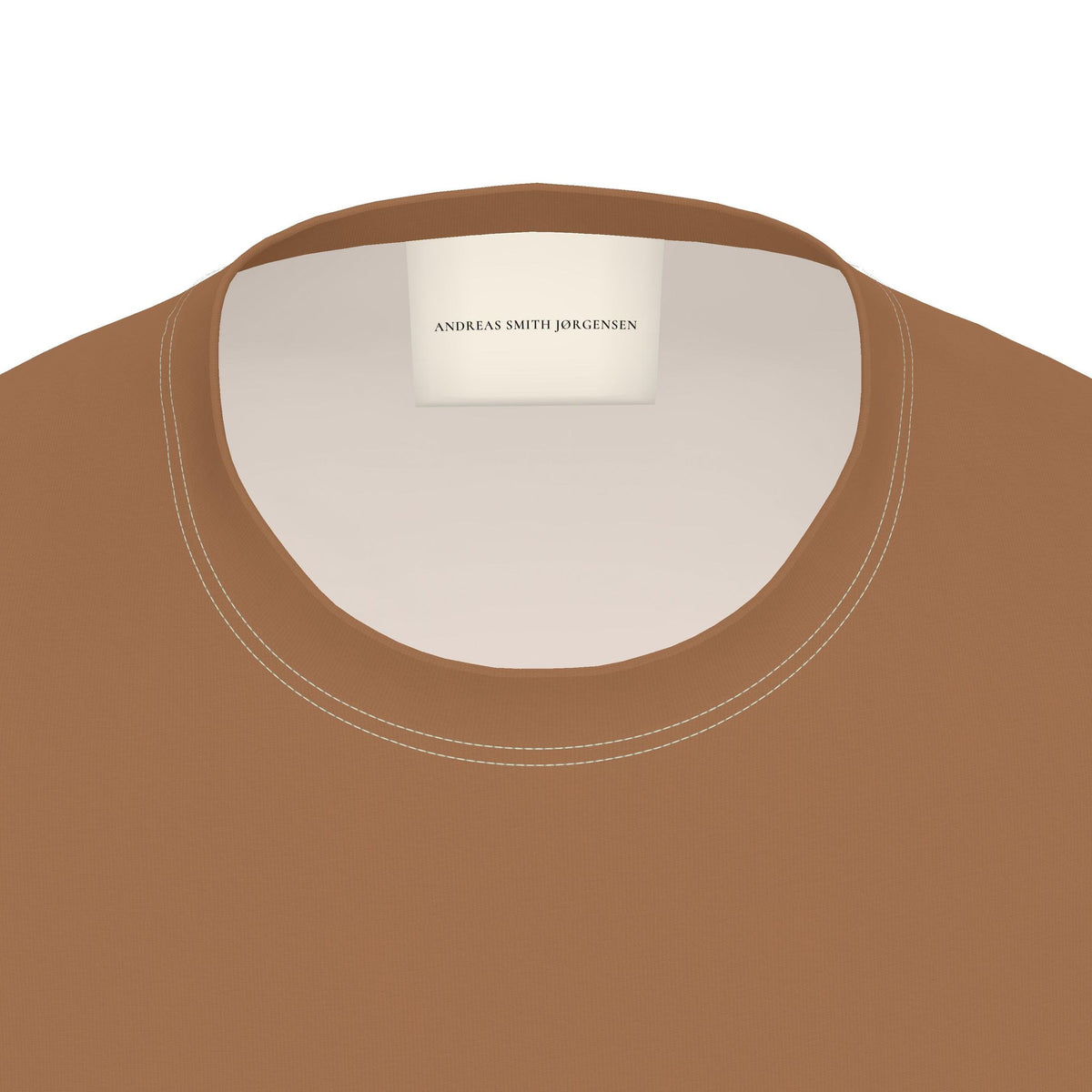 Flower T-Shirt — Smoky Burnt Orange / White — product view 6