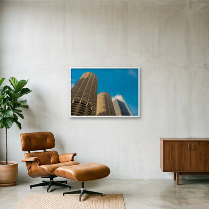 Chicago #6 — 100×70cm, 39×28" White Frame