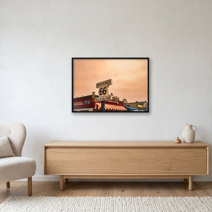 Los Angeles #1 — 100×70cm, 39×28" Black Frame