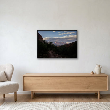 Grand Canyon #8 — 100×70cm, 39×28" Black Frame
