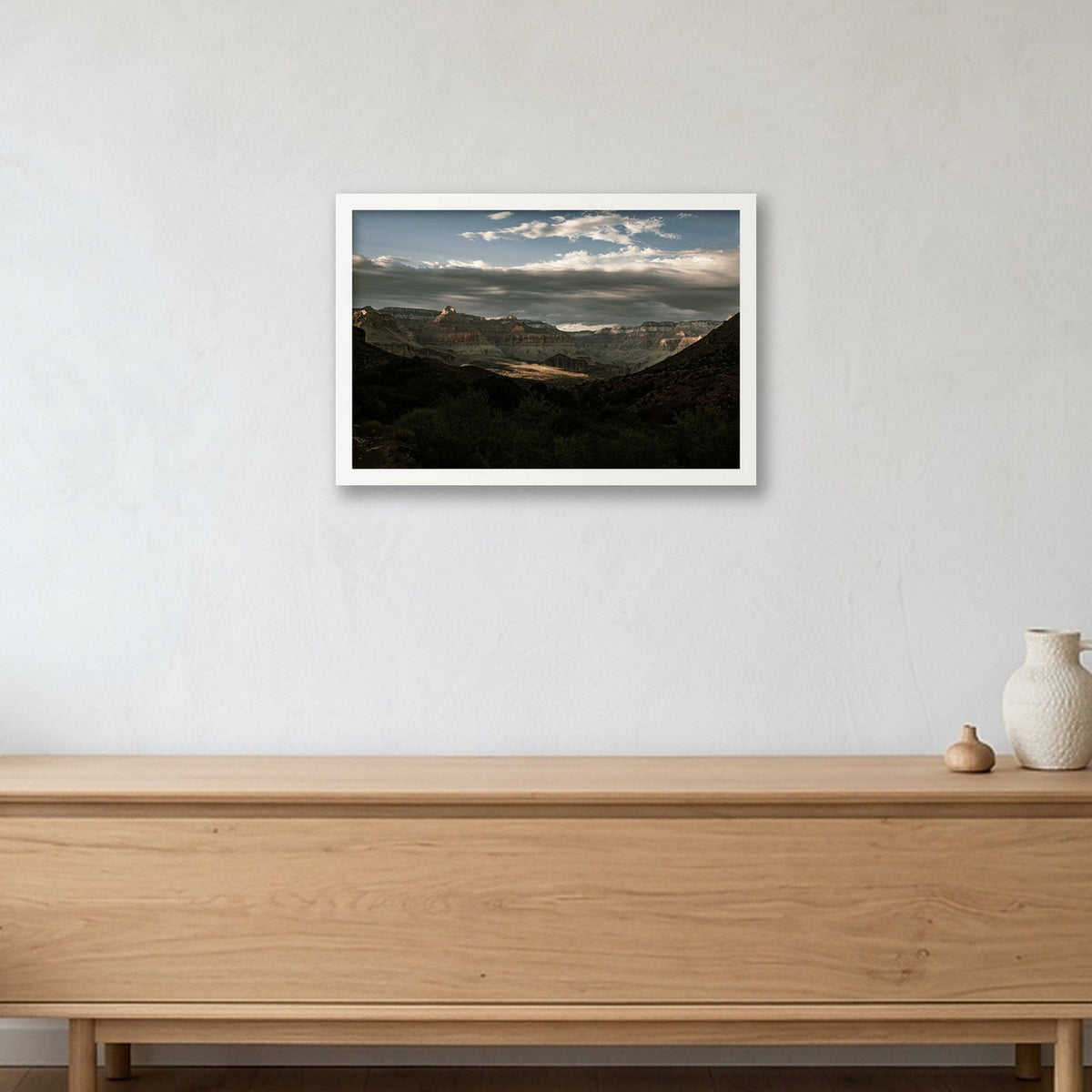 Grand Canyon #5 — 45×30cm, 18×12" White Frame