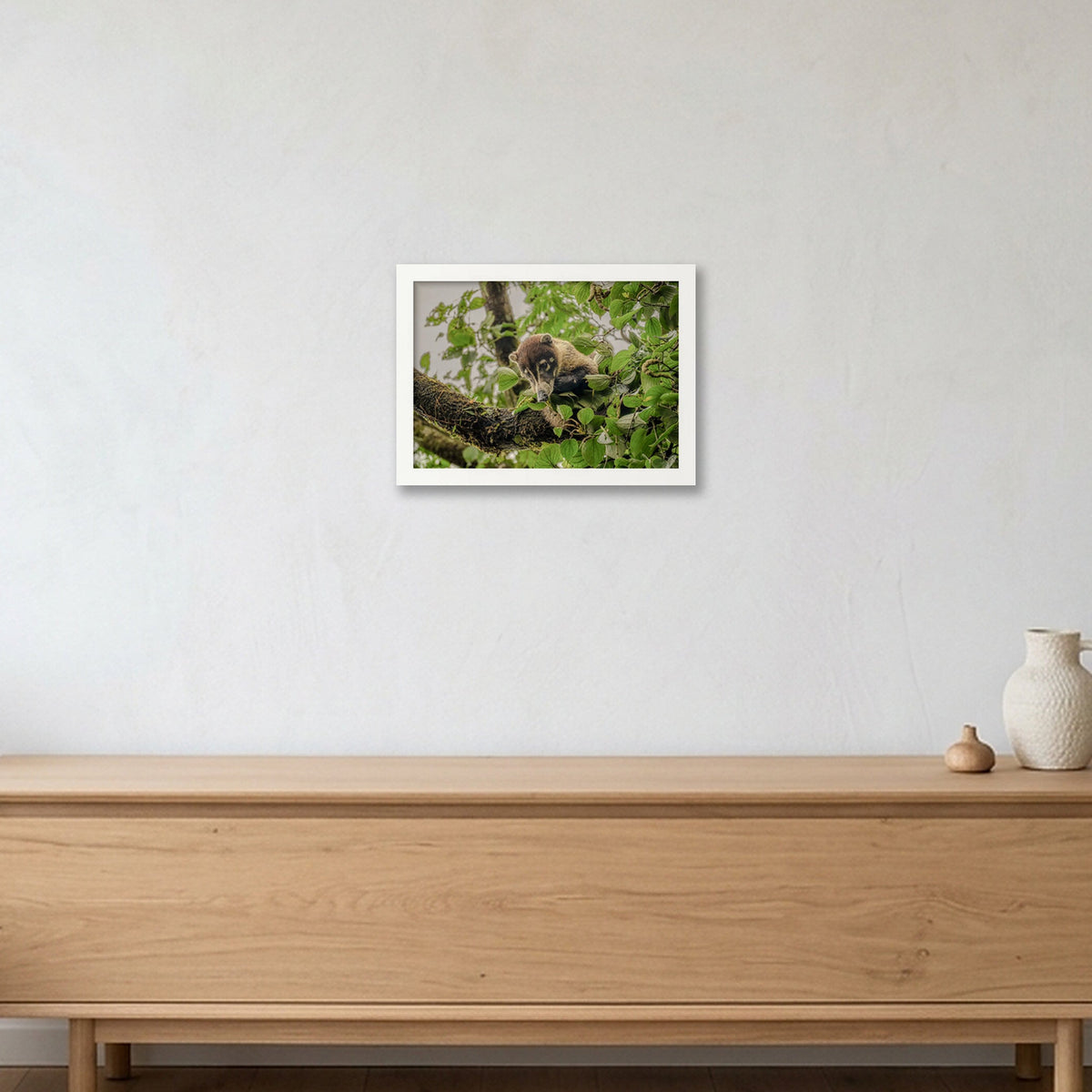 Animal Kingdom #14 — A4 (30×21cm, 12×8") White Frame