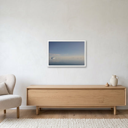 Disko Bay #2 — 60×40cm, 24×16" White Frame