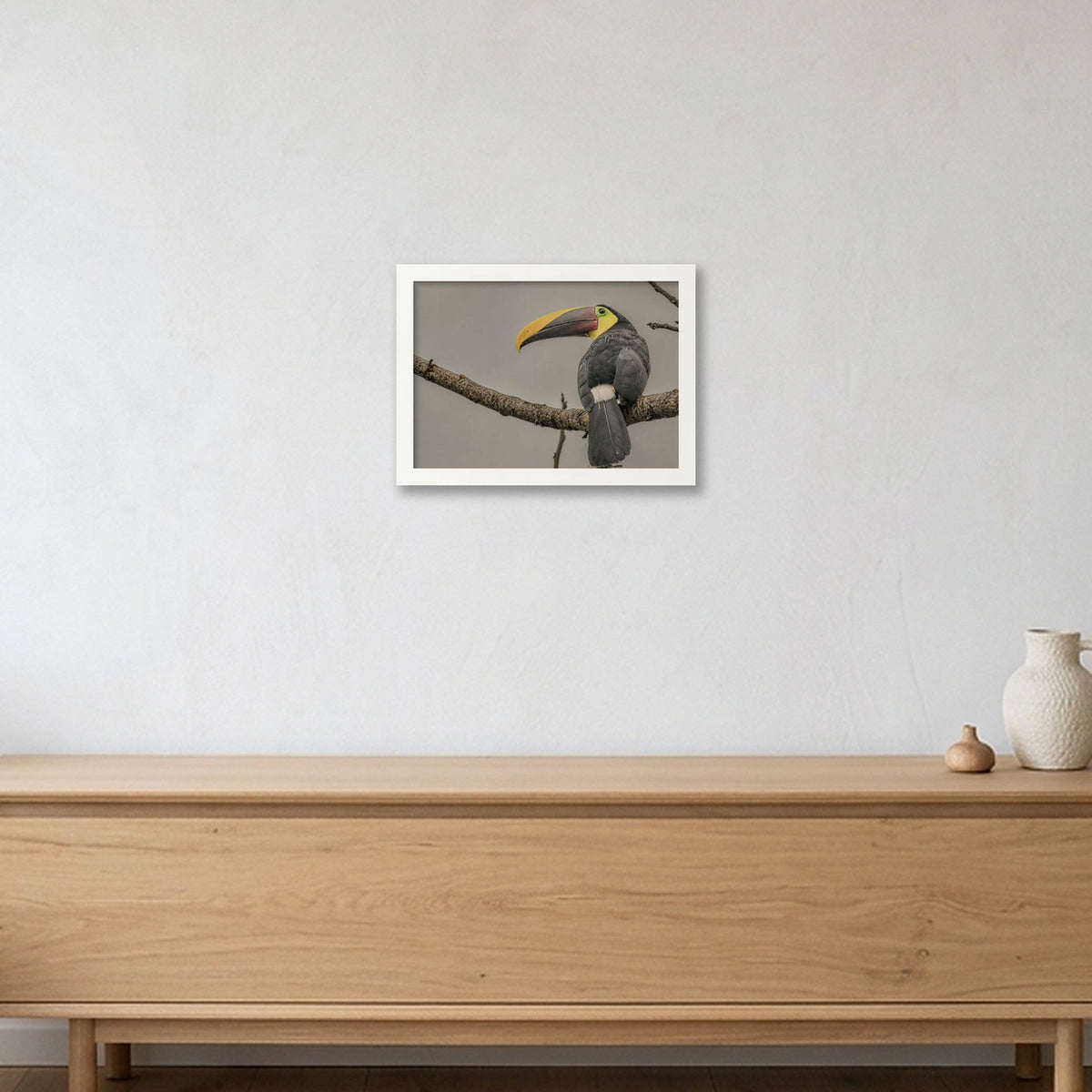 Animal Kingdom #13 — A4 (30×21cm, 12×8") White Frame