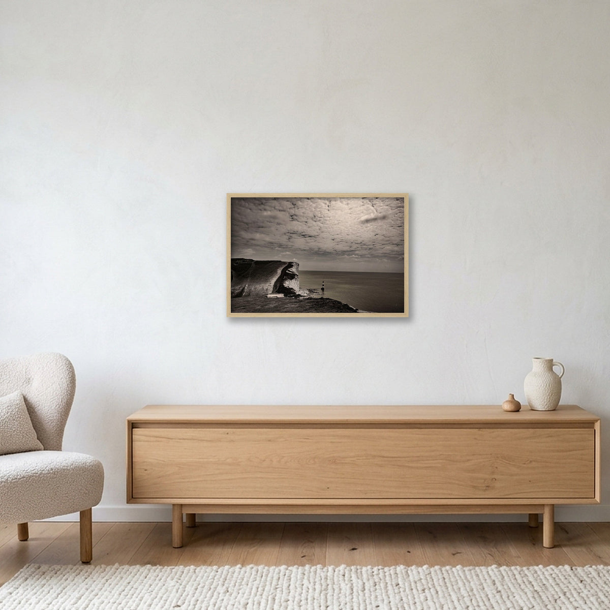 Seven Sisters #4 — 60×40cm, 24×16" Oak Frame