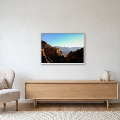 Grand Canyon #19 — 100×70cm, 39×28" White Frame